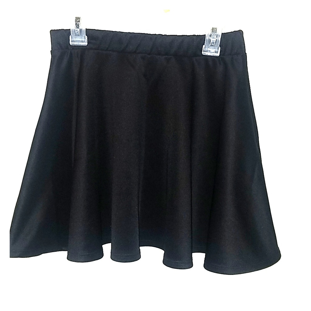 Black Skater Skirt